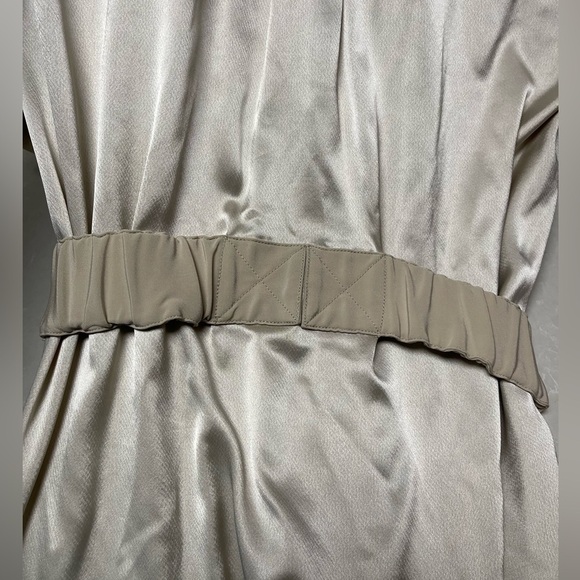 CO Satin Shirt Dress - Picture 7 of 14